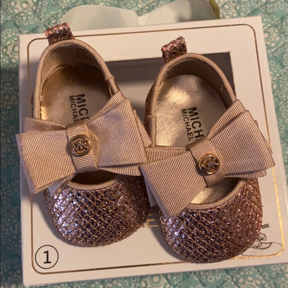 Michael Michael Kors baby dress shoes